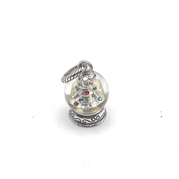 Brighton Jewelry - Vintage Brighton Christmas Tree Snow globe Charm - 7301